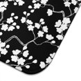 thumbnail image 3 of Microfibre Drying Mat for Kitchen Black and White Flowers Dish Drying Drainer Mat Absorbent Drying Mat Washing Up for Glass, Plate & Cup 16inch X 18inch, 3 of 5