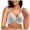Light Grey, variant on Women Thin Cup Middle-Elderly Comfort Bra - Underwire-Free, Soft Nylon Blend, Under Bust 62-84cm, Sizes 36-42