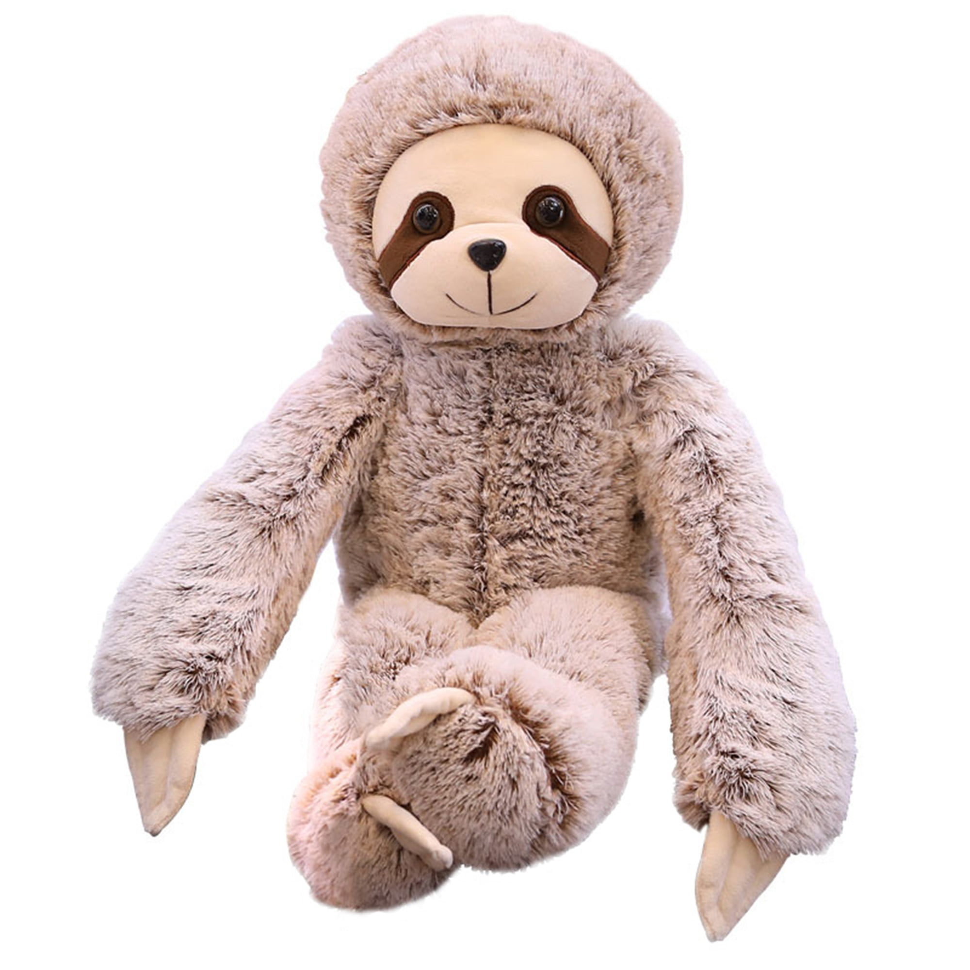 Simulation Animal Cuddly Three Toed Sloth Plush Toy Stuffed Doll Teddy 12'' Gift 