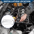 thumbnail image 2 of Valve Cover Gasket No.4M5G6K260CA for Ford B-MAX C-MAX ECOSPORT Cylinder Head Valve Seal Gasket, 2 of 6