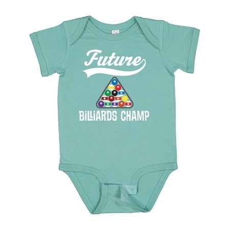 

Inktastic Future Billiards Champ Gift Baby Boy or Baby Girl Bodysuit