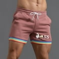thumbnail image 2 of heyac Camo Swim Trunks Men Elastic Waist Drawstring Quick Dry Men's Board Shorts Stretchy Upf Summer Beach Swimming Shorts for Men, 2 of 4