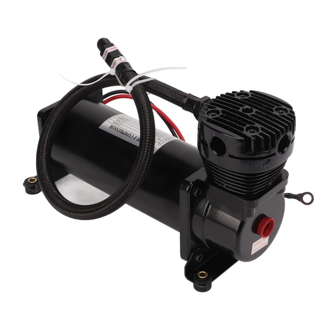 200 PSI Air Compressor, Well Equipped Fast Response Heavy Duty Air Compressor Suspension with One Way Valve Device for Vehicles Yacht Boats