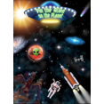 thumbnail image 4 of Jayd Products, Pin the Alien on the Planet, Space Theme Party Game, 40 Aliens, X-Large Poster, Outer Space Birthday Party Supplies, Space Game for Kids, 4 of 5