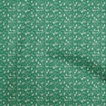 thumbnail image 1 of oneOone Rayon Green Fabric Animal Craft Projects Decor Fabric Printed By The Yard 56 Inch Wide, 1 of 4