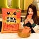 thumbnail image 3 of Almohada de felpa con diseño creativo de Donuts y patatas fritas, cojín de felpa suave con diseño de monstruos en una bolsa, 3 of 5