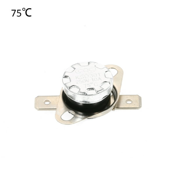5pcs KSD301 Thermostat Temperature Switch 250V 10A NO Normally Opened
