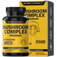 thumbnail image 1 of Mushroom Complex Premium Con Hongos Adaptógenos - Melena de Leon - Nootrópico Natural - Concentración - Vitaminas Mujer / Hombre - 60 Capsulas, 1 of 6