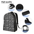 thumbnail image 6 of Hirioo simple white Snowflake for Travel Backpack for Women Men, Lightweight and Durable,Gift for Weekender, College, Work,and Outdoor Activities, 6 of 7