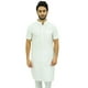 Atasi Hommes Blanc Coton Longue Kurta Chemise Décontractée Vêtements-3XL – image 1 sur 7