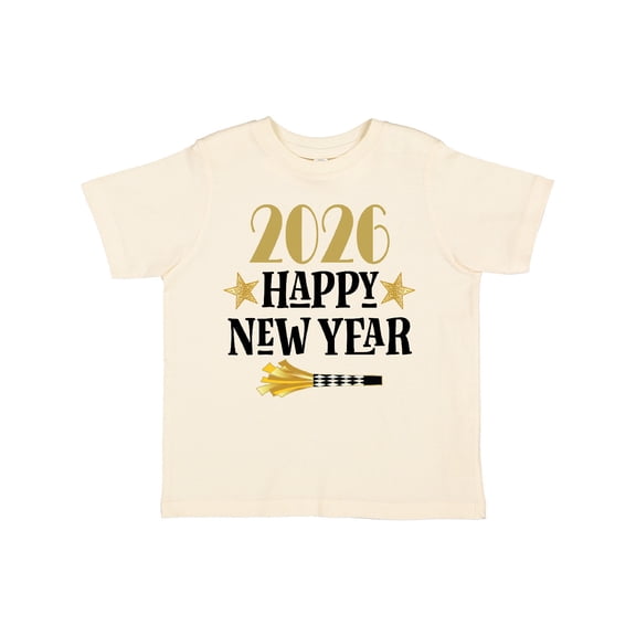Inktastic 2026 Happy New Year Boys or Girls Toddler T-Shirt