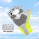 thumbnail image 5 of Guantes de bicicleta Guantes de equitación transpirables Equipo de ciclismo reflectante (Amarillo L), 5 of 5