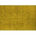 thumbnail image 1 of Ahgly Company Machine Washable Indoor Rectangle Oriental Yellow Industrial Area Rugs, 7' x 9', 1 of 4