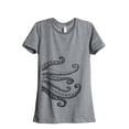 thumbnail image 1 of Thread Tank Octo Tenta Women's Relaxed Crewneck T-Shirt Tee Heather Grey Small, 1 of 4