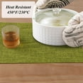 thumbnail image 6 of Washable Cloth Placemats Set of 4 Heat Resistant Non Slip Double Layer Thick Fabric Fall Table Place Mats, 6 of 9
