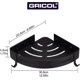 thumbnail image 4 of Bath Corner Shower Shelves Adhesive Caddy, 4 of 5