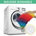 thumbnail image 6 of Colorful Tie Dye Pattern Square Tablecloth,Waterproof Square Table Cover,Wipeable Spillproof Washable Table Cover for Home Kitchen Party Decor 42"X42"(107x107cm), 6 of 6