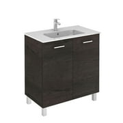 Logic 80 Free Standing Complete Vanity Unit in Wenge