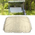 thumbnail image 4 of Swing Canopy Replacement, Silver Coated  Fixation Swing Canopy UV Prevention Dustproof  For Balcony, 4 of 8