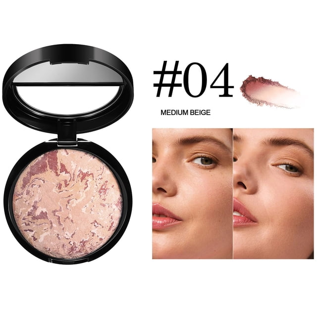 Tarmeek onzed Baking Powder Powder Set Makeup Control O Lightweight High Precision LED onzed Baking Powder Great for Spring and Daily Life Gift for Women