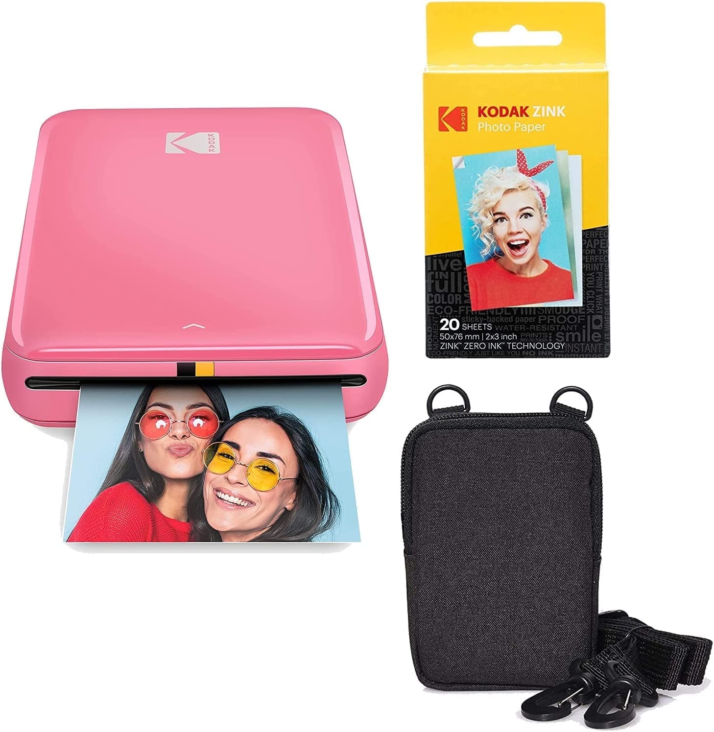 Kodak Step Instant Photo Printer, Pink