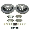 thumbnail image 3 of PowerStop Rear Z36 Truck & Tow Carbon-Fiber Ceramic Brake Pad and Drilled and Slotted Rotor Kit Fits: JEEP Select Models K8490-36, 3 of 9