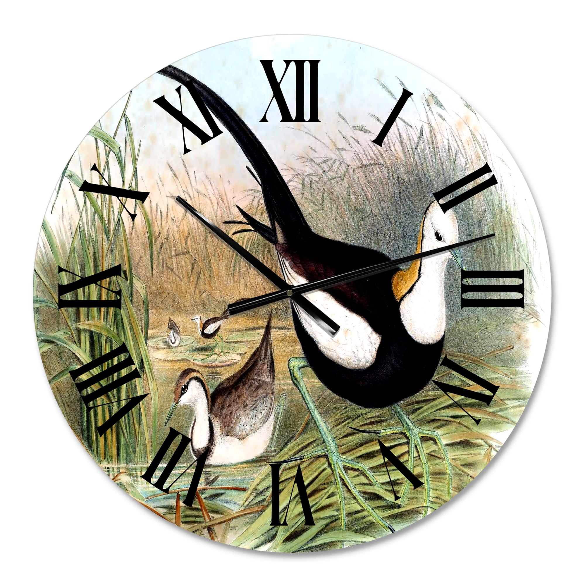 Designart 1 in Farmhouse Wall Clock