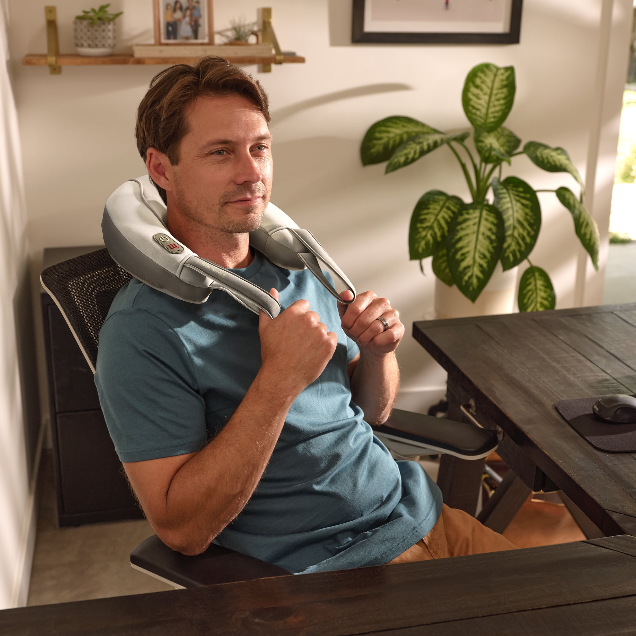 Homedics Pro Therapy Vibration Neck Massager with Soothing Heat