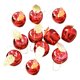 thumbnail image 4 of FELTECHELECTR 48 manzanas navideñas para colgar en el árbol de Navidad (rojas), 4 of 6