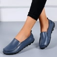 thumbnail image 4 of Vedolay Loafers For Women Shoes for Women Fashion Platform Walking Cute Loafers,Dark Blue 9, 4 of 5