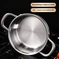 thumbnail image 2 of ziyahi Induction Cooker General Stainless Steel Pots Cook Meals So Can Cook Meals Or Halogen Stovetops, 2 of 6