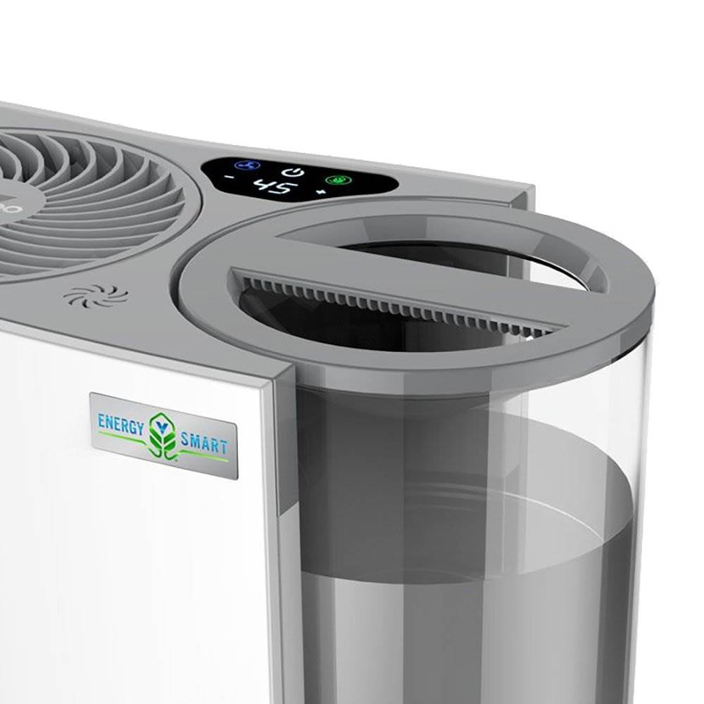 Vornado EVDC300 Energy Smart Evaporative Humidifier, 1 Gallon Capacity, LED Display, Auto Humidity Control