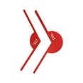 thumbnail image 5 of Angles Protractor Measurement Tool Angles Measuring Ruler With Marking Geometry Tool Math Teaching Aid for Classroom, 5 of 8