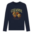 thumbnail image 1 of Apoh  Adult Christmas Shopping Edvard Munch Long-Sleeved T-Shirt, 1 of 2
