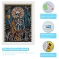 thumbnail image 3 of Diamond Art Kits for Adults, Coffee-Drinking SkullDiamond Painting Kits for Beginners, Frameless Round 5D Full Drill Diamonds Art Gem Art Crafts Home Decor Gifts, 3 of 8