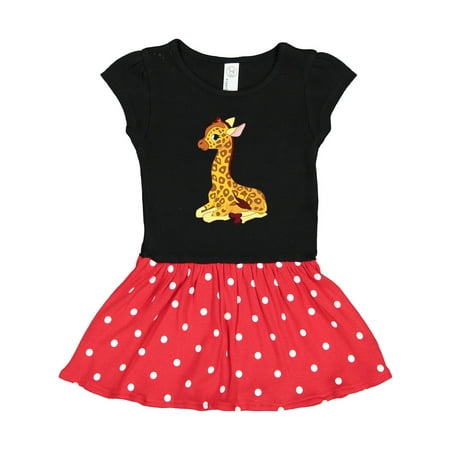 

Inktastic Giraffe Gift Toddler Girl Dress