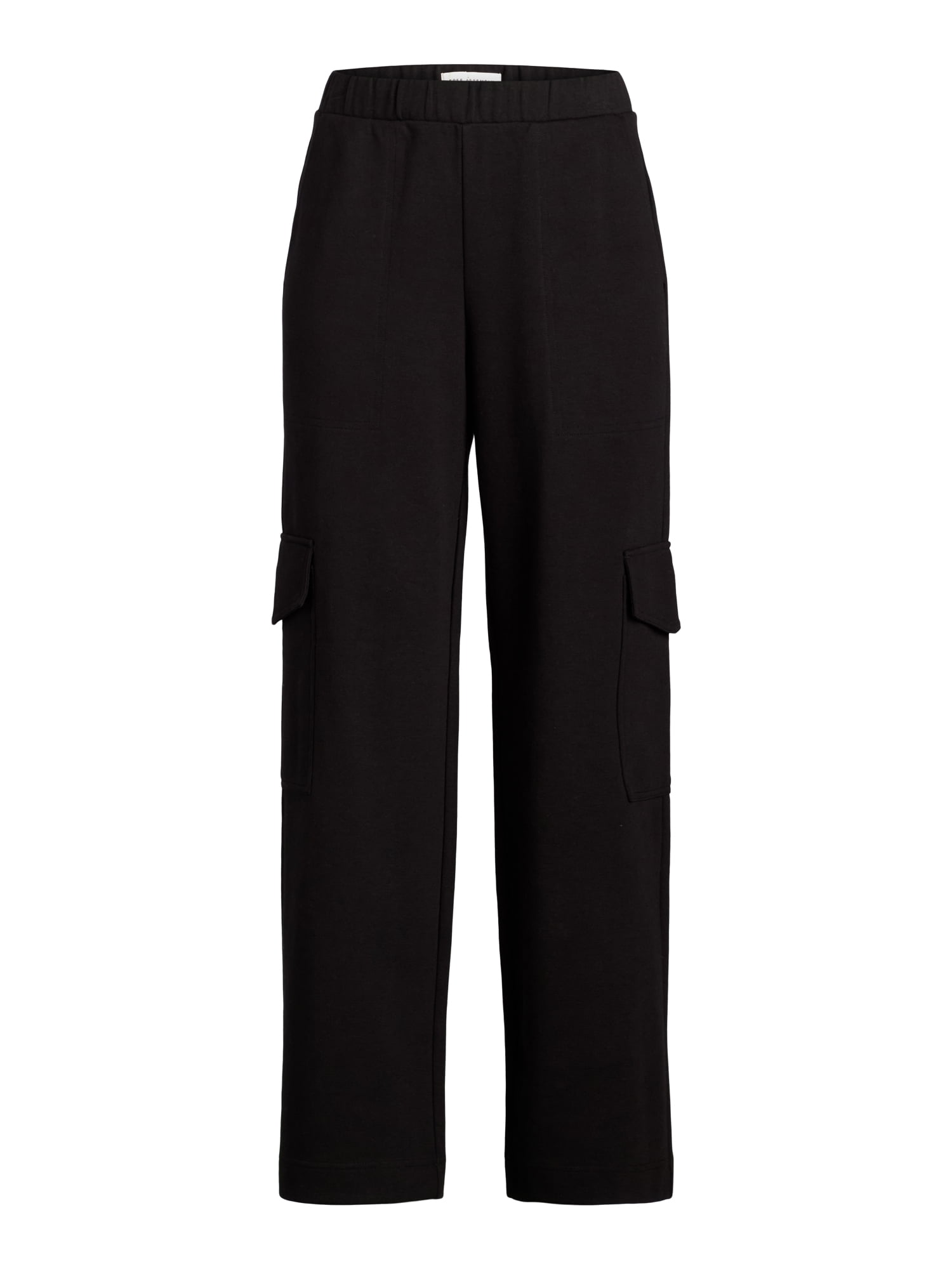 Free Assembly Women's and Women's Plus Wide Leg Knit Cargo Pants, 30” Inseam, Sizes XS-4X