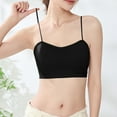 thumbnail image 2 of Timegard Bras for Women No Underwire Spaghetti Strap Back Smoothing Comfort Everyday Bras Crop Camis, 2 of 6
