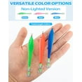thumbnail image 3 of BLUEWING Squid Jig with Double-Layered Stainless Steel Hooks Squid Fishing Lure Baits for Freshwater and Saltwater Fishing Red/Blue, 3 of 7