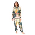 thumbnail image 2 of FORMRS Onesies Pajama for Adults Unisex Hoodie Winter Jumpsuit One Piece Sleepwear, Sizes S-2XL, Pink Sunset, 2 of 7