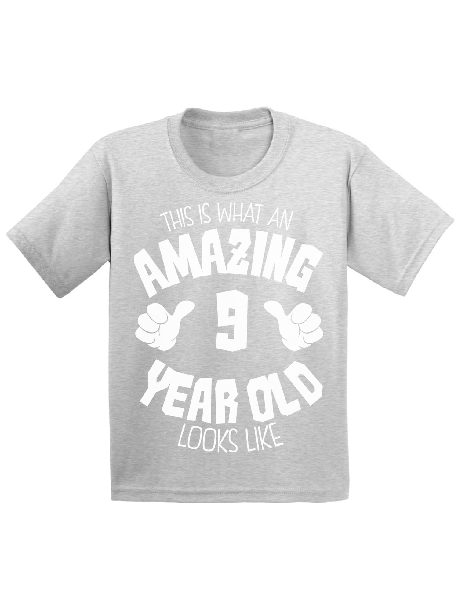 Awkward Styles 9th Birthday Tshirt It's My Ninth Bday Kids T Shirts