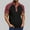 Red, variant on YLSDY Fashion Men's Henley Shirts Short Sleeve Cotton Blend Tee Casual Basic Button Summer T-Shirt Tops with Pocket Black XXL