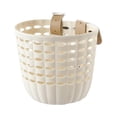 thumbnail image 3 of Cesta de bicicleta para niños, accesorio pequeño con correas ajustables, decorativa para niños. Beige, 3 of 9