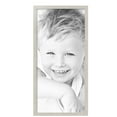 thumbnail image 2 of ArtToFrames 17" x 36" Slanted Lip White Picture Frame, 17x36 inch White Wood Poster Frame (WOM-4825),  Pack, 2 of 7