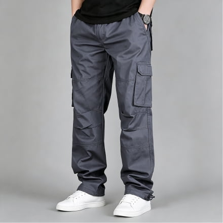 Men's Cargo Pants 6 Pocket UPF 50 Lightweight Tapered Outdoor Work Pants S-XXL