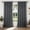Gray Print, variant on XUEYU 100% Blackout Curtains for Bedroom, Light Blocking Thermal Insulated Curtains with Noise Reduction, 52x96 Inch Room Darkening Window Drapes, Set of 2 Panels, Brown