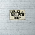 thumbnail image 5 of Entrance to Bullpen Vintage Look Chic 8 x 12 High Gloss Metal 208120020153, 5 of 7