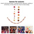 thumbnail image 5 of OUNONA 3-Pack Autumn Maple Leaf Garland Banners for Thanksgiving, Fall Party, Home & Seasonal Decorations, 5 of 7