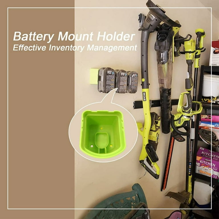 Ryobi battery storage rack hot sale