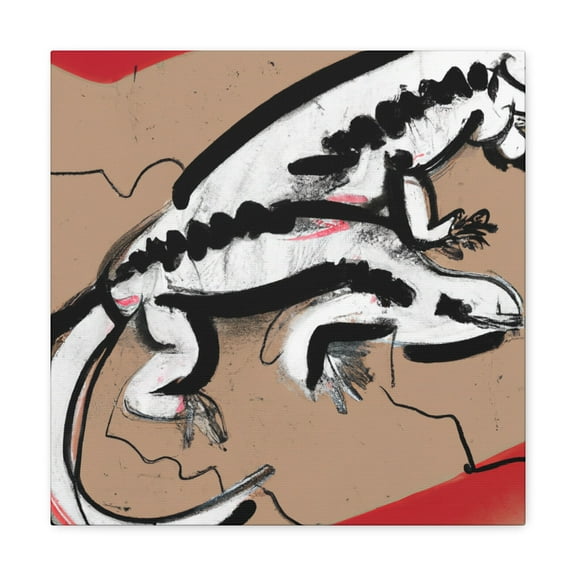 Gila Monster Sublime Art - Canvas